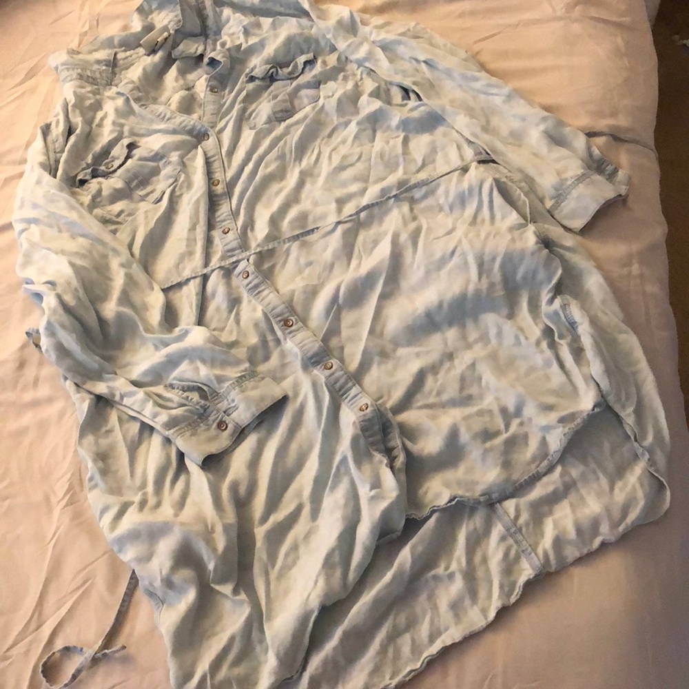 Target plus size jean color dress